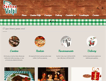 Tablet Screenshot of cantinavolpi.com.br
